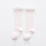 100% cotton baby knee socks