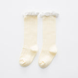 100% cotton baby knee socks